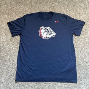 Gonzaga Nike Men's Navy Graphic Dri-Fit